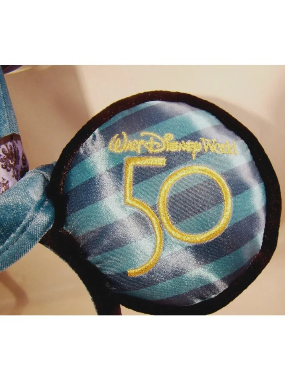 Disney Parks Ears Haunted Mansion Ear Headband Main Attraction Mickey WDW 50th
